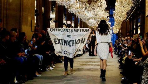 louis vuitton show protester|louis vuitton climate activist.